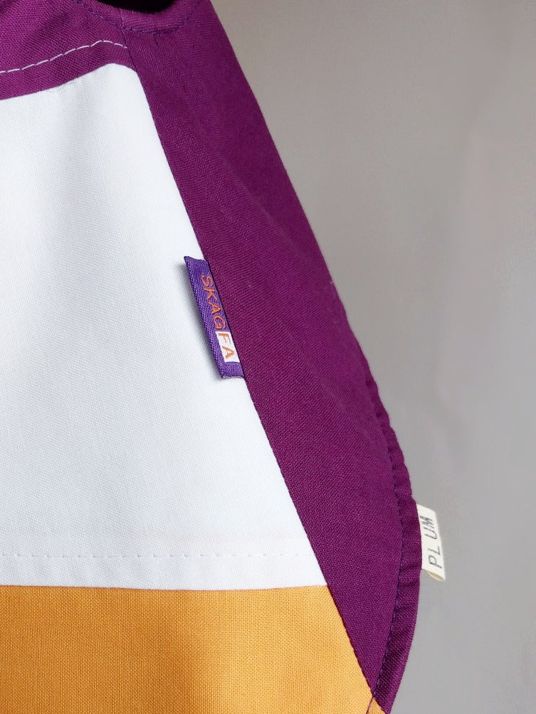 Vinklar Bib Apron Sangria-Plum